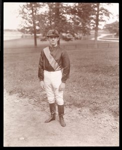 The Jockey Tod Sloan on His Return from Europe, 1898